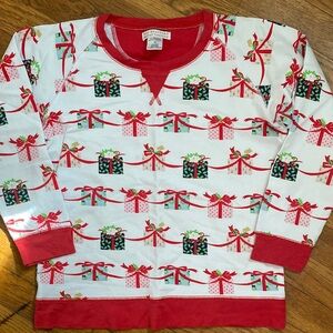 Magnolia present pattern pullover The Beaufort Bonnet Company 12